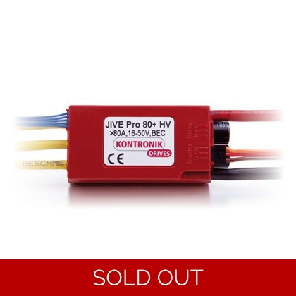 Kontronik Jive pro HV ESC's